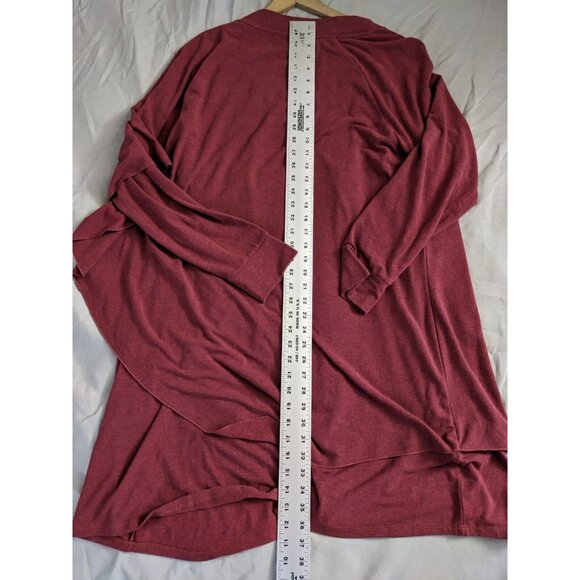 Soft Surrounding Dress Red Marla Sweater Layered Polyester Blend Womens Size 2X - Picture 8 of 10